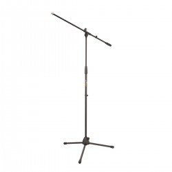 Microphone stand with tripod base