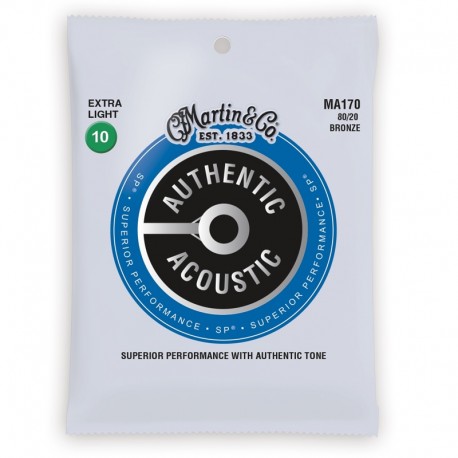 MARTIN M-170 ACOUSITC GUITAR 6 STRINGS SET .010/.047
