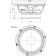 8MB500 Mid-bass 8\" 280W 8Î© 95dB