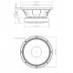 10M600 Midrange 10" 400W 8Ω 102dB