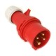 014-6 SPINA CEE 400V 16A 3P+T IP44 