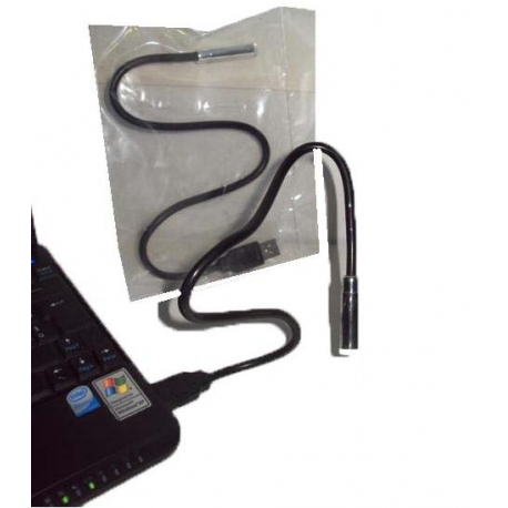  USB LED lamp with flexible rod