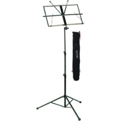 SMS500BK - LEGGIO DA TERRA NERO con Borsa