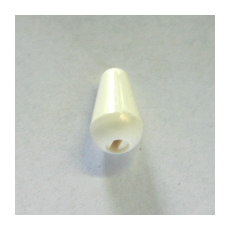 POMELLO IN PLASTICA BIANCA PER SWITCH TIPO STRATOCASTER