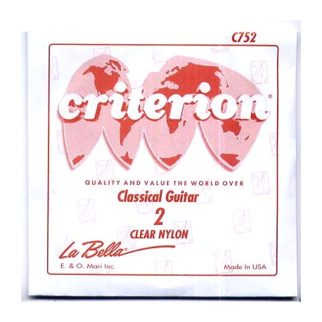 LA BELLA - CORDA CHITARRA CLASSICA NYLON 2° SI