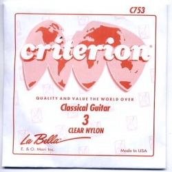 LA BELLA - CORDA CHITARRA CLASSICA NYLON 3° SOL