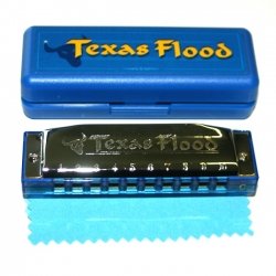 TEXAS FLOOD Armonica a bocca in DO, 10 fori, 20 voci