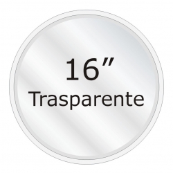 PEACE Drum leather for TIMPANI 16" Transparent