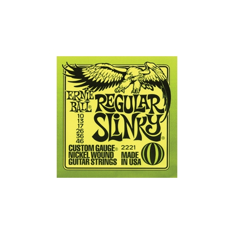 ERNIE BALL - SET CORDE CHITARRA ELETTRICA REGULAR