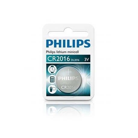 Philips CR2016 batteria litio 3V