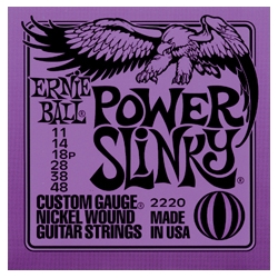 ERNIE BALL - Electric guitar 6 strings set POWER 