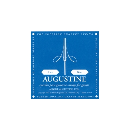 AUGUSTINE CLASSIC/BLUE High Tension - Set Corde Nylon