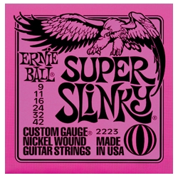 ERNIE BALL - Electric guitar 6 strings set SUPER