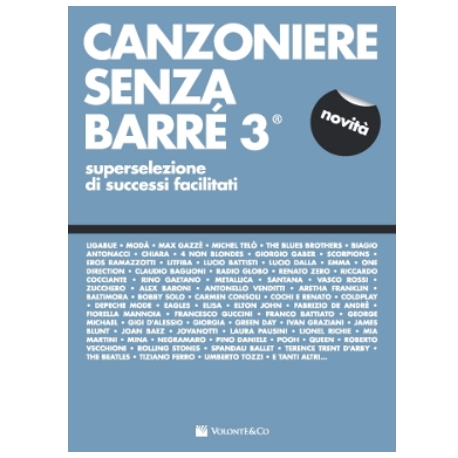 CANZONIERE SENZA BARRE' 3 - VOLONTE' EDITORE