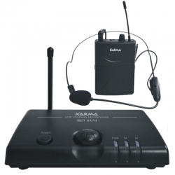 SET 6170LAV Radiomicrofono VHF Lavalier 173.80 MHz