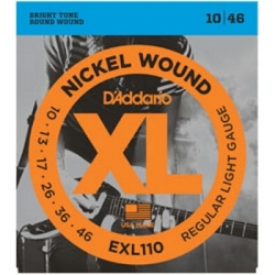 D'ADDARIO EXL110 - SET CHITARRA ELETTRICA REGULAR LIGHT 