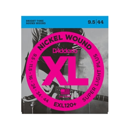 D'ADDARIO EXL120+ - SET CHITARRA ELETTRICA SUPER LIGHT +