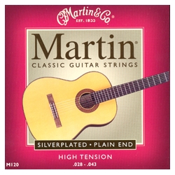 MARTIN M-120 - CLASSIC GUITAR 6 STRINGS SET - HIGH TENSION
