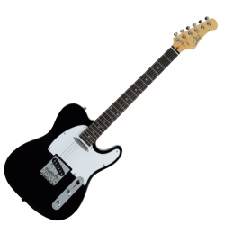 CHITARRA TELECASTER ELECTRIC GUITAR - BLACK