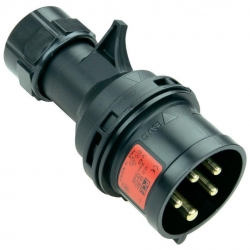 015-6x SPINA CEE 400V 16A 3P+N+T IP44 MIDNIGHT