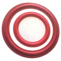 BS 200.1 R Bordo in foam ø esterno 192mm ROSSO