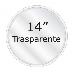 PEACE Timpani/snare drum leather 14" transparent
