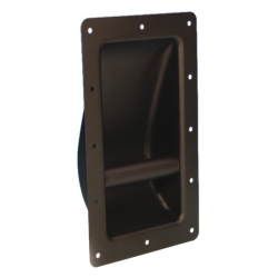 Maniglia incasso rettangolare in metallo 273x162x62mm