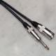 Cavo microfonico Nero M.XLR / M.6,3MM Prof.le