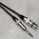 Cavo microfonico F. XLR / M.6,3MM Stereo Mt.1