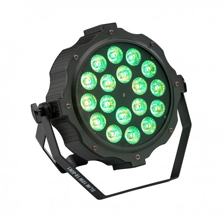 FARO A LED QUADCROMO 6x10W DMX