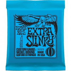 ERNIE BALL - Electric guitar 6 strings set EXTRA SLINKY