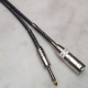 Cavo microfonico Nero M.XLR / M.6,3MM Prof.le