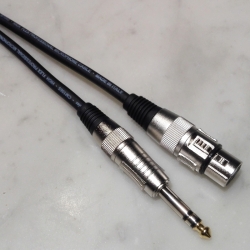 Cavo microfonico F. XLR / M.6,3MM Stereo Mt.5