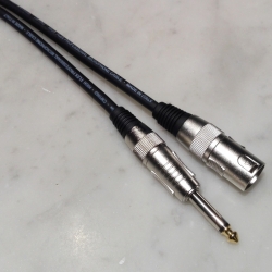 Cavo microfonico M.XLR / M.6,3MM Mt.7