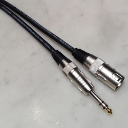 Cavo microfonico M. XLR / M.6,3MM Stereo Mt.1,5