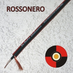 Cavo noiseless Ã˜ 6,3mm bicolore ROSSO/NERO MILAN