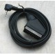 Cavo maschio 3,5mm 4 poli / spina scart