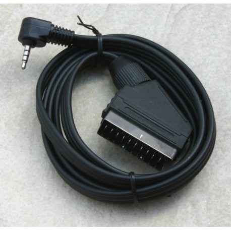 Cavo maschio 3,5mm 4 poli / spina scart