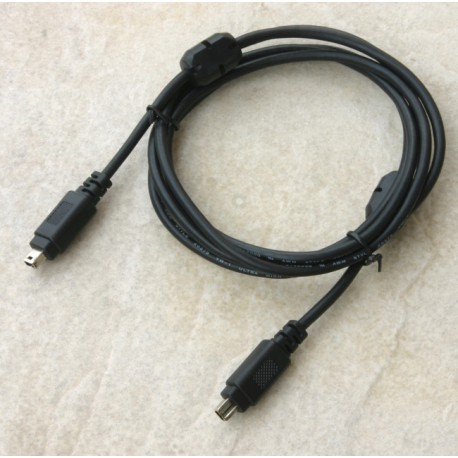 Cavo firewire IEEE1394 4P/4P Mt. 1,5 per miniDV