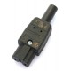Presa IEC volante 10A/250V 155Â°C - MADE IN GERMANY
