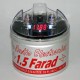 Condensatore small size 1,5 F con display rosso
