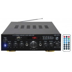 PA 2380 Amplificatore stereo 50+50W + radio e lettore MP3 USB