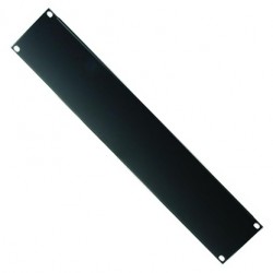 RS242 - 2 units frontal Rack panel black