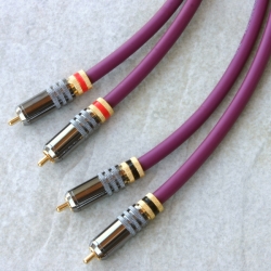 Coppia cavi RCA professionali - 2Mt.