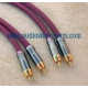 Coppia cavi RCA professionali - 0,70 Mt