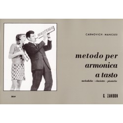 Ediz. Cervino Carnovich - Metodo per armonica a tasto