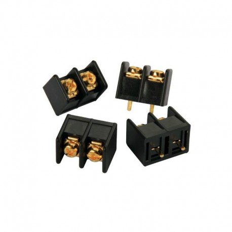 TB01 - Morsetto doppio - Placcatura oro 24k