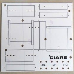 Basetta serigrafata per crossover 2 vie